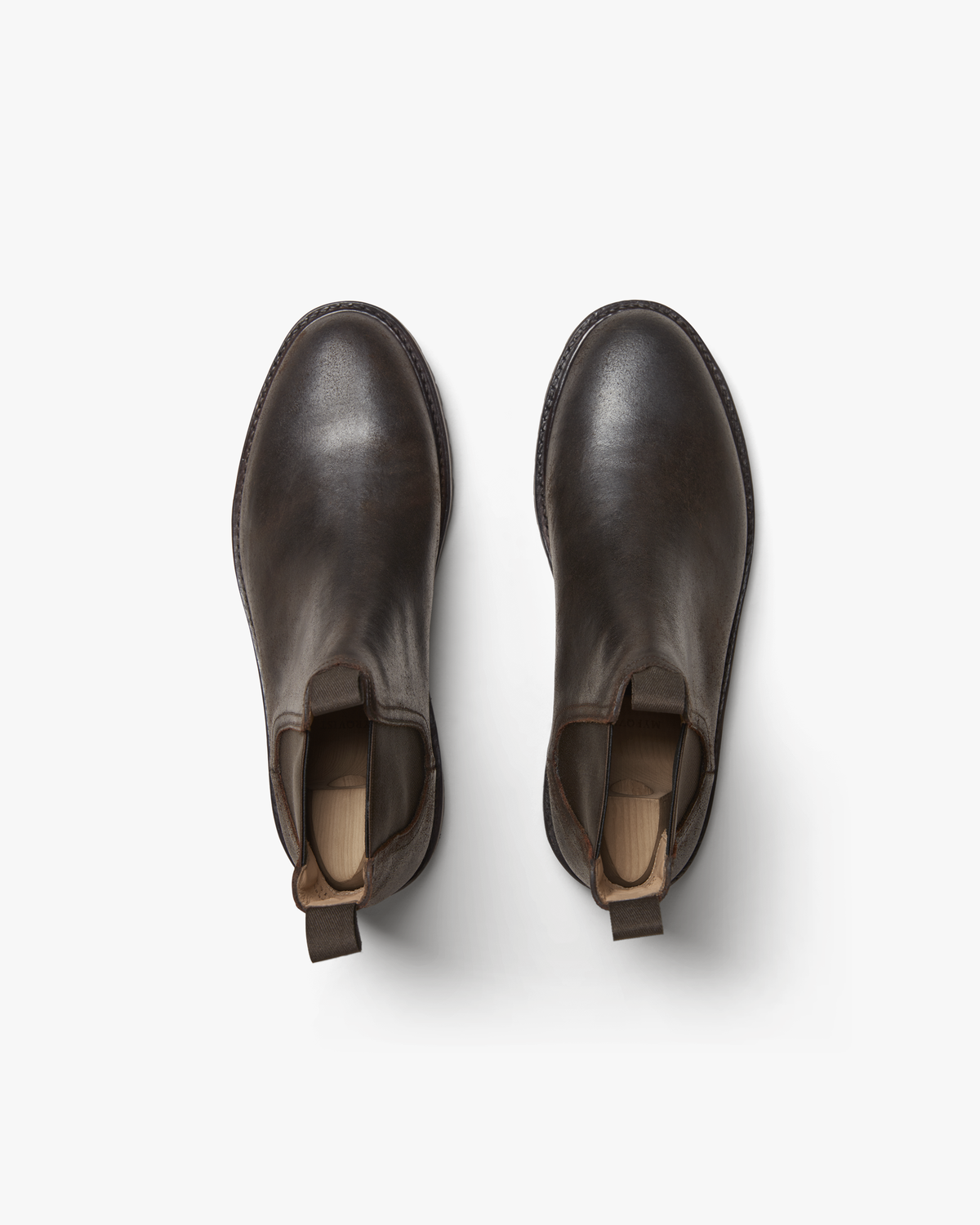 Elfvik – Brown Waxed Suede