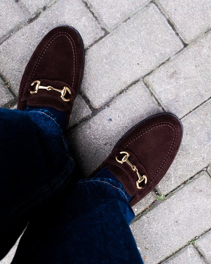 Karlberg – Dark Brown Suede