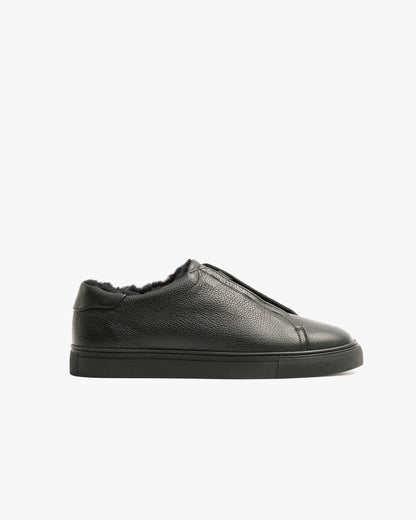 Alnö Shearling (2025) – Black Natural Grain