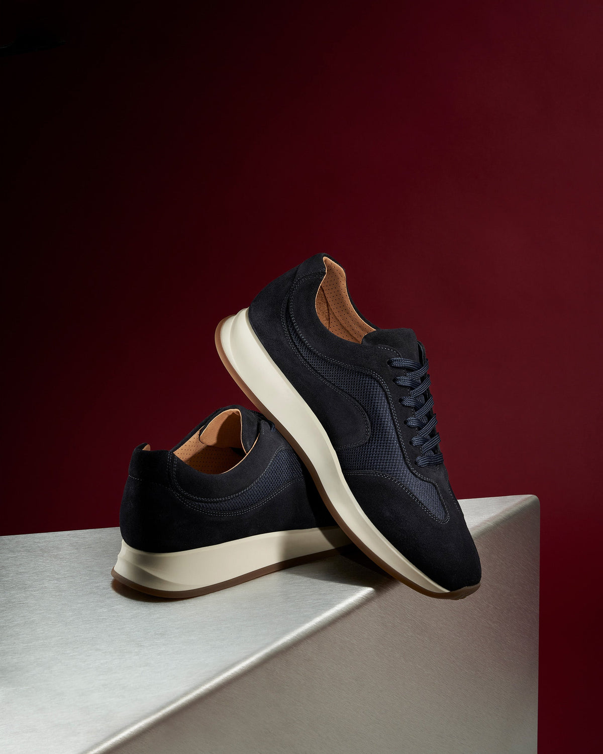 Stensund II – Navy Suede