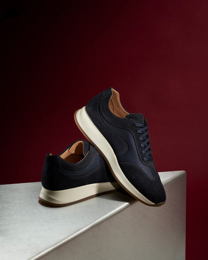 Stensund II – Navy Suede